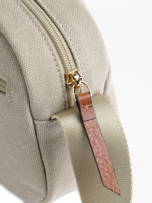 SORRENTO ERICA Geantă mică de umăr din pânză BEIGE - Genți femei