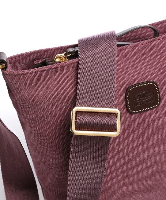 SORRENTO Geantă de pânză ciclamen - Genți femei