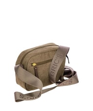 BRIC’S SORRENTO ERICA Geantă mică de umăr din pânză cacao - Genți femei - 4