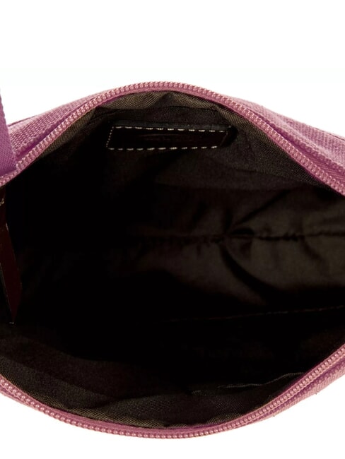 SORRENTO EMMA Geantă de umăr plată din pânză ciclamen - Genți femei