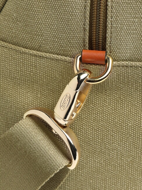 SORRENTO CAMILLA Geantă ghiozdan din pânză cu curea de umăr oliv - Genți femei