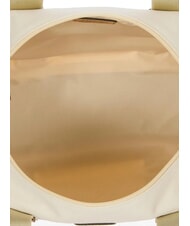 BRIC’S SORRENTO CAMILLA Geantă ghiozdan din pânză cu curea de umăr CREMĂ - Genți femei - 5