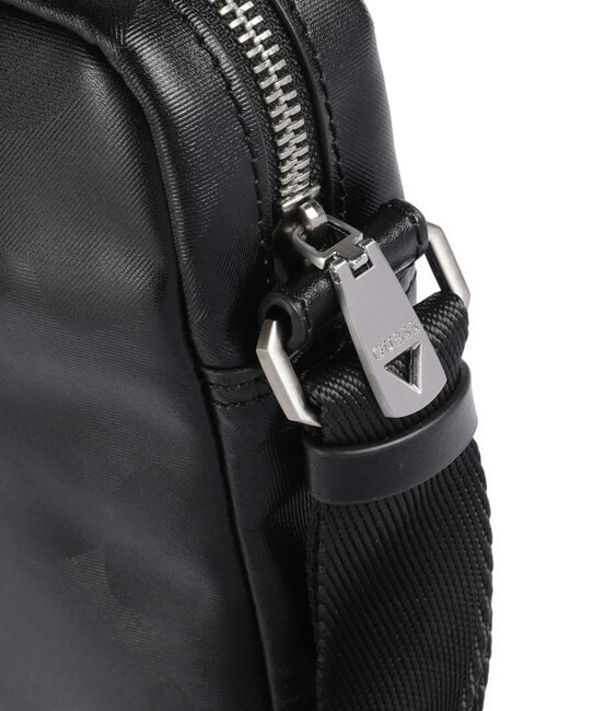 VENEZIA  Geanta din piele BLACK - Genți de umăr bărbați