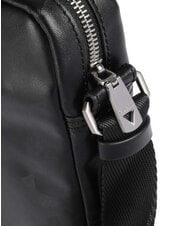 GUESS VENEZIA  Geanta din piele BLACK - Genți de umăr bărbați - 3