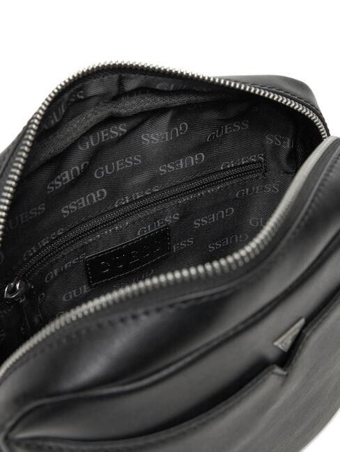 FIRENZE Geanta din piele BLACK - Genți de umăr bărbați