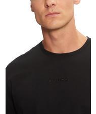 GUESS PIMA Tricou din bumbac cu logo brodat jetbla - tricou - 4