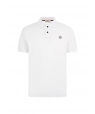 GUESS WASHED  Tricou polo cu maneca scurta alb purpuriu - maiou Polo - 3