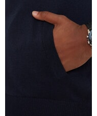 GUESS DARREL Cardigan cu fermoar complet pe g&acirc;t smartblue - Pulovere pentru bărbați - 4