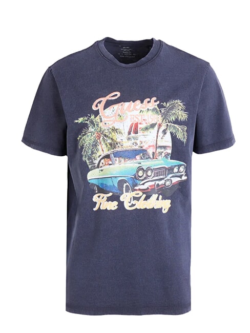 SUMMER Tricou cu maxi imprimeu smartblue - tricou