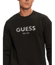 GUESS BOX Hanorac brodat cu logo metalic jetbla - hanorace - 3