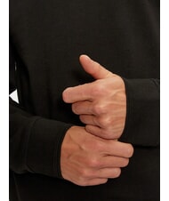 GUESS BOX Hanorac brodat cu logo metalic jetbla - hanorace - 4