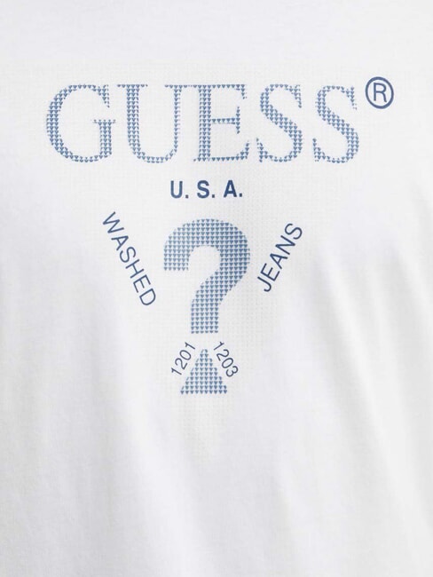 TRIANGLE Tricou din bumbac cu imprimeu alb purpuriu - tricou