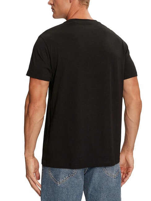 TRIANGLE Tricou cu plasture cu logo brodat jetbla - tricou