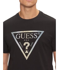 GUESS TRIANGLE Tricou cu maxi imprimeu jetbla - tricou - 3