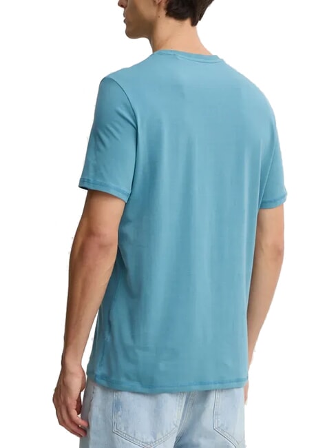 TRIANGLE Tricou cu maxi imprimeu albastru furtună sălbatică - tricou