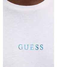 GUESS BASIC Tricou cu imprimeu cu logo 4G alb purpuriu - tricou - 3
