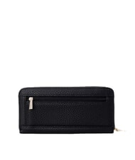 GUESS ECO BRENTON  Portofel cu fermoar BLACK - Portofele femei - 3