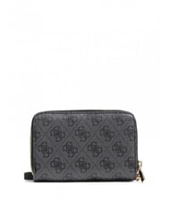 GUESS LAUREL  Portofel mediu cu fermoar geanta viking mare roo coalog - Portofele femei - 4