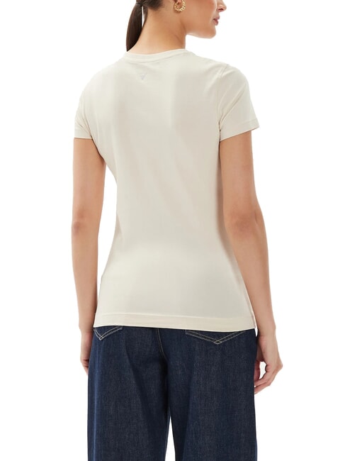 FLOWERS Tricou stretch fard de obraz de vanilie - tricou