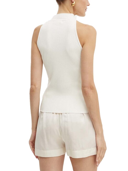 BLAIR Tricou cu Halterneck cremwhi - tricou