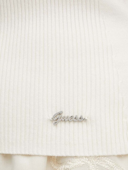 BLAIR Tricou cu Halterneck cremwhi - tricou