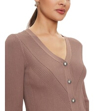 GUESS KAILEY Cardigan cu coaste cu nasturi fier - Pulovere pentru femei - 3
