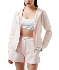 GUESS CARRIE Hanorac cu fermoar complet mireasa roșită - Hanorace pentru femei - 4