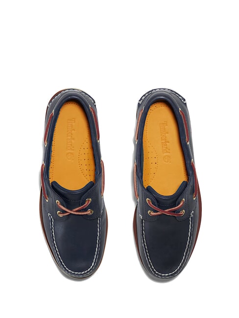 CLASSIC BOAT  Pantofi de barca din piele albastru - Pantofi bărbați
