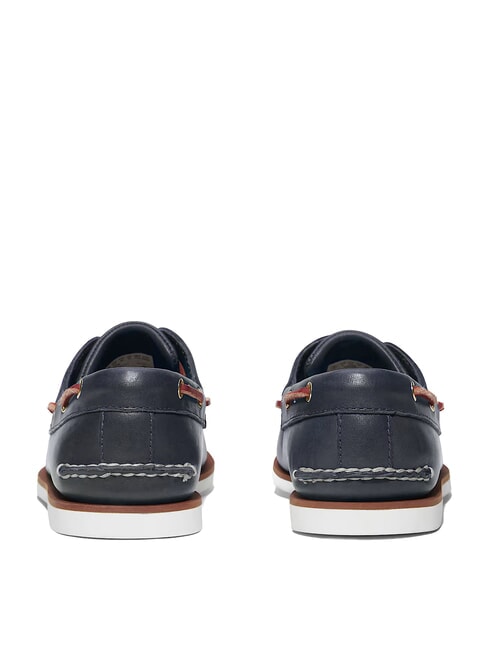 CLASSIC BOAT  Pantofi de barca din piele albastru - Pantofi bărbați