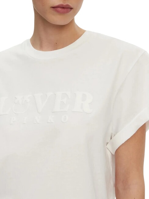 TORCETTI Tricou imprimat alb-albă ca zăpada - tricou