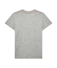 GUESS KIDS Tricou din bumbac cu imprimeu triunghi - Tricou copil