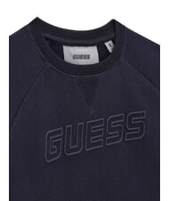 GUESS MINI ME KIDS Hanorac cu gât crew cu logo în relief mare adâncă a753 - Hanorac pentru bebeluși - 3