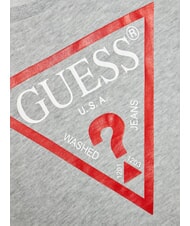 GUESS CORE KIDS Hanorac cu maneca lunga cu imprimeu cu logo gri deschis deschis - Hanorac pentru bebeluși - 3