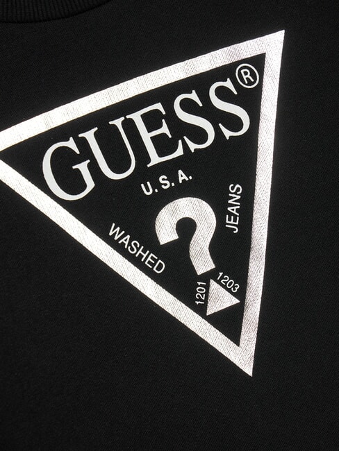 CORE KIDS Hanorac cu imprimeu logo triunghi negru jet cu îngheț g - Hanorac pentru bebeluși