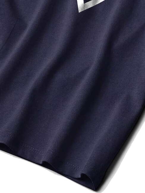 KIDS Tricou cu imprimeu logo triunghi punte albastră - Tricou copil