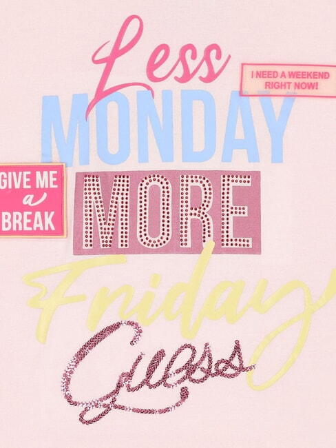 KIDS Tricou cu strasuri si paiete balet roz - Tricou copil