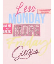 GUESS KIDS Tricou cu strasuri si paiete balet roz - Tricou copil - 3