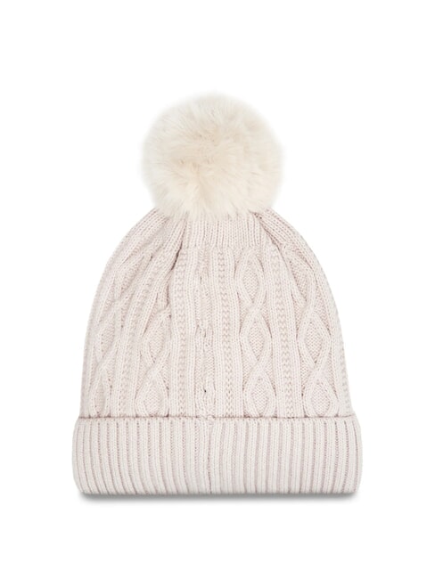 KIDS Pălărie împletită cu pompon piatră în surdină - Pălărie pentru copii