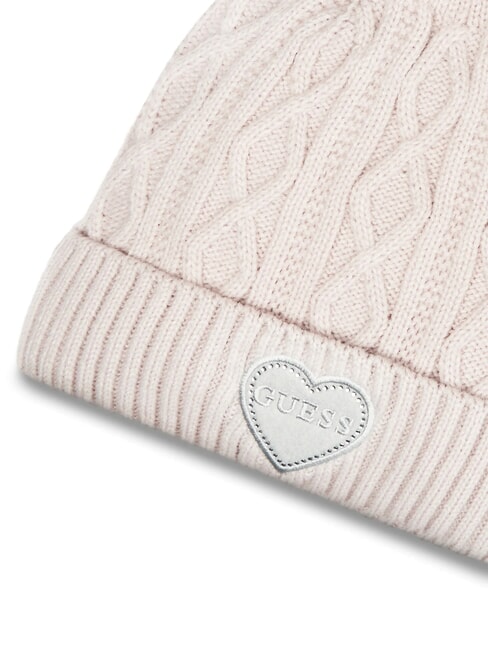 KIDS Pălărie împletită cu pompon piatră în surdină - Pălărie pentru copii