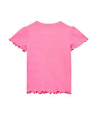 GUESS KIDS Tricou cu broderie cirese trandafir caramel - Tricou copil - 2