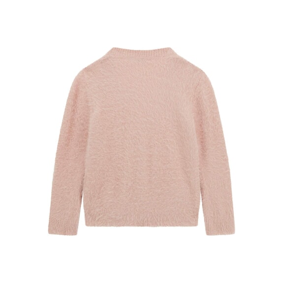 KIDS Cardigan cu nasturi trandafiri roz - Pulovere pentru copii