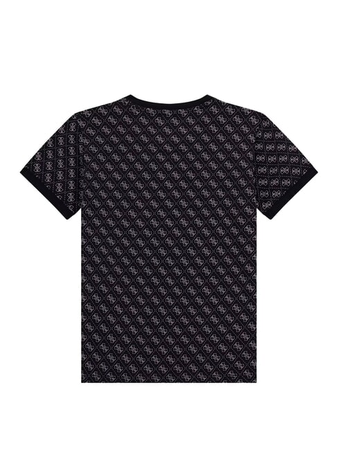 KIDS Tricou cu logo 4G peste tot 4g aop jet black - Tricou copil