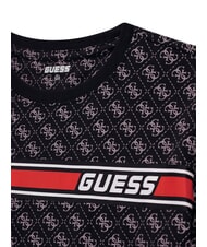 GUESS KIDS Tricou cu logo 4G peste tot 4g aop jet black - Tricou copil - 3