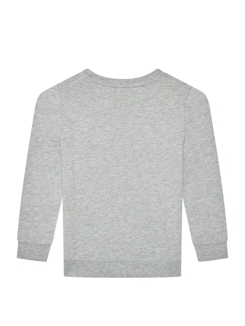 CORE KIDS Hanorac cu g&acirc;t crew cu logo triunghi gri deschis deschis - Hanorac pentru bebeluși