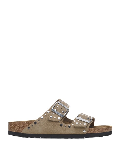 ARIZONA RIVET  Sandale din piele taupe - Pantofi femei