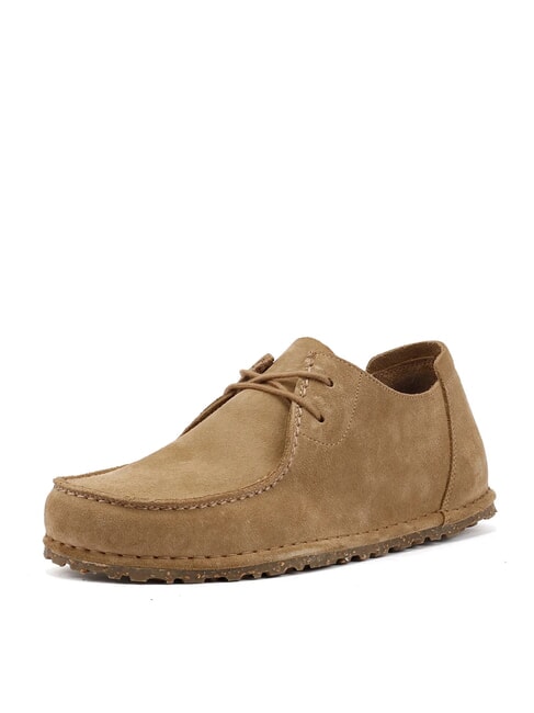 UTTI LACE N Pantofi din piele intoarsa taupe gri - Pantofi bărbați