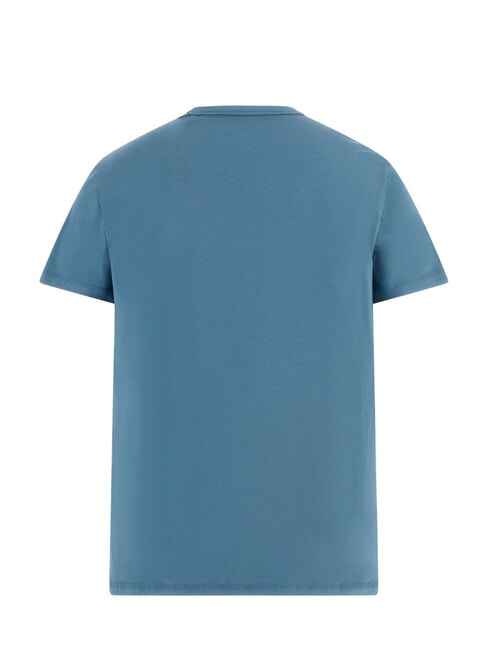 SS CN BOX Tricou cu imprimeu logo petrol - tricou