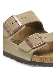 BIRKENSTOCK ARIZONA Papuc de sandale cu catarame taupe - Pantofi unisex - 5