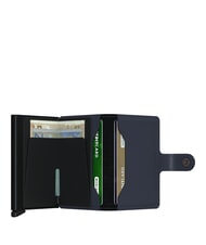 SECRID MATTE  Portofel cu suport pentru card de blocare RFID albastru de noapte - Portofele bărbați - 2