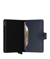 SECRID MATTE  Portofel cu suport pentru card de blocare RFID albastru de noapte - Portofele bărbați - 3